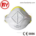 FFP1 NR D folded respirator mask with active carbon